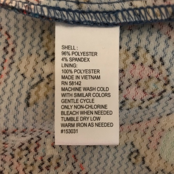 London Style Fit and Flare Dress - Picture 4 of 6